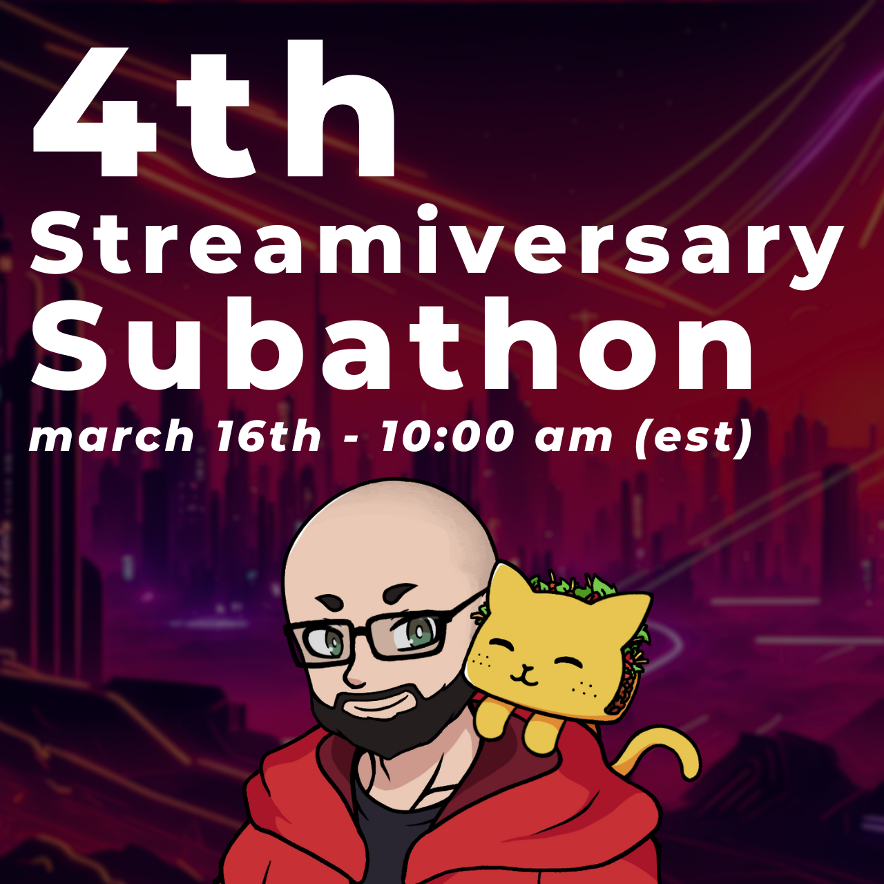 Celebrating 4 Years of Digital Ministry: XN’s 4th Streamiversary Subathon!